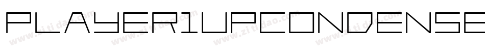 Player1UpCondensedItalic-vlWO字体转换 Player1UpCondensedItalic-vlWO字体转换
