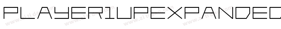 Player1UpExpandedItalic-nWPJ字体转换