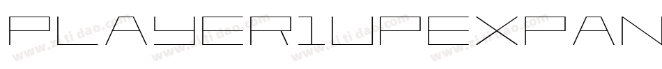 Player1UpExpandedItalic-nWPJ字体转换