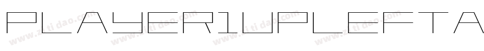 Player1UpLeftalic-rZo9字体转换