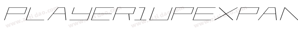Player1UpExpandedItalic-nWPJ字体转换