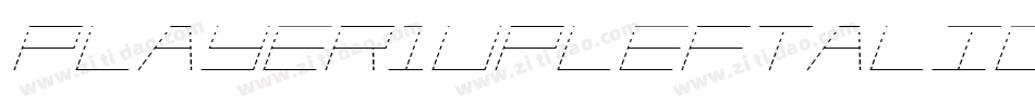 Player1UpLeftalic-rZo9字体转换