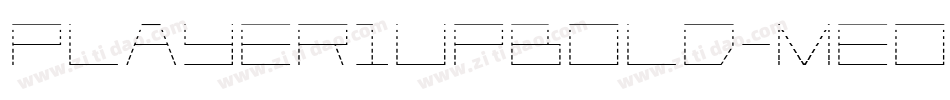 Player1UpBold-Meor字体转换