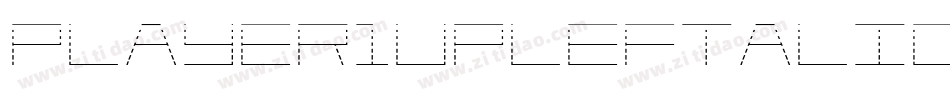 Player1UpLeftalic-rZo9字体转换