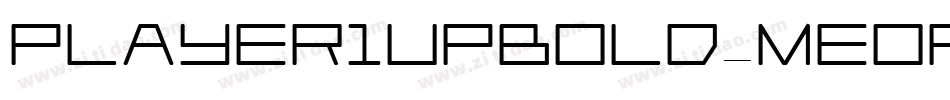 Player1UpBold-Meor字体转换