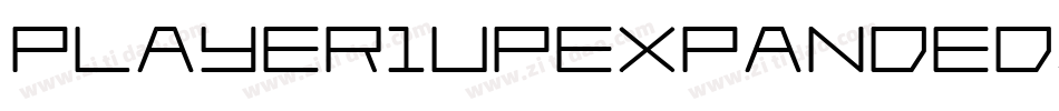 Player1UpExpanded-l0me字体转换