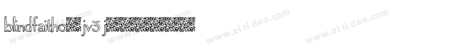 Blindfaitho-jV3j字体转换 Blindfaitho-jV3j字体转换