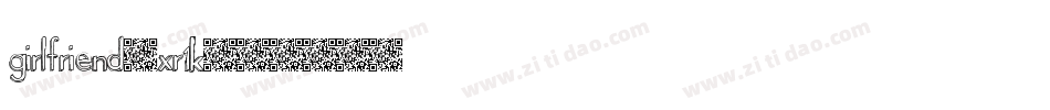 Girlfriend-XR1K字体转换