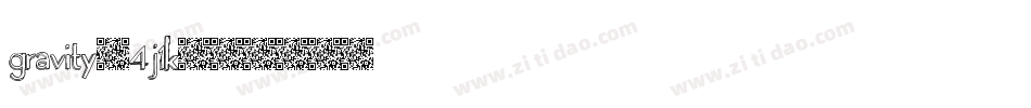 Gravity-4j1K字体转换