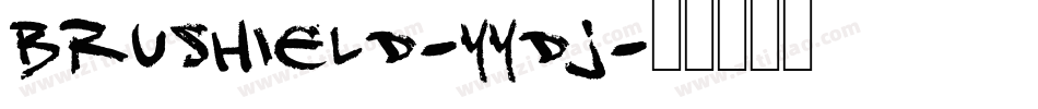 Brushield-YYDj字体转换