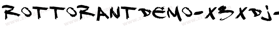 RottorantDemo-X3XDj字体转换