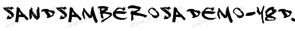 Sandsamberosademo-Y8Dj字体转换