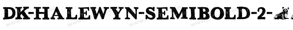 DK-Halewyn-SemiBold-2字体转换