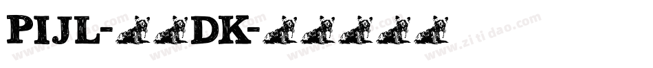 Pijl-44DK字体转换