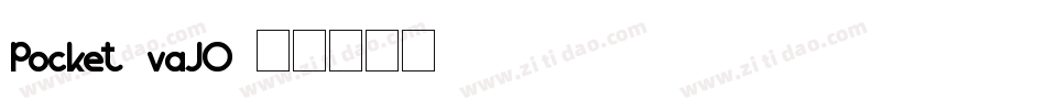 Pocket-vaJO字体转换