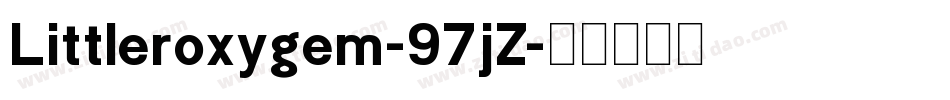 Littleroxygem-97jZ字体转换