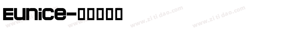 Eunice字体转换