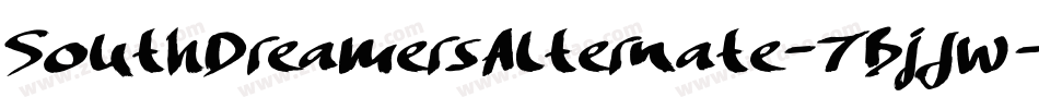 SouthDreamersAlternate-7BjJw字体转换