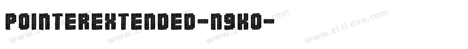 PointerExtended-n9KO字体转换
