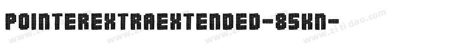 PointerExtraextended-85Kn字体转换