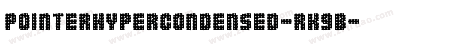 PointerHypercondensed-rK9B字体转换