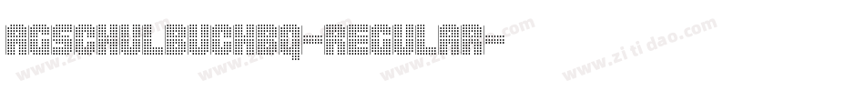 AGSchulbuchBQ-Regular字体转换