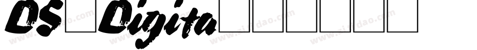 DS-Digita字体转换