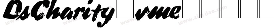 DsCharity-vme9字体转换
