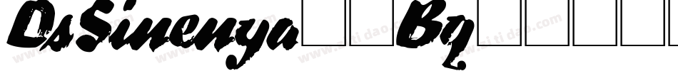 DsSinenya-7Bq4字体转换