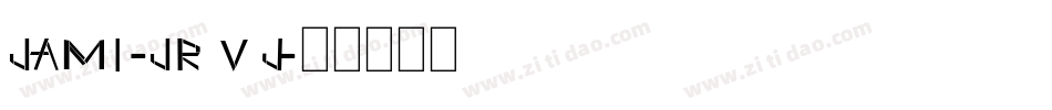 Jami-JRVj字体转换