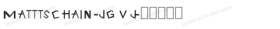 MatttsChain-JGVj字体转换