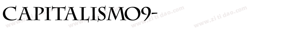 Capitalismo9字体转换