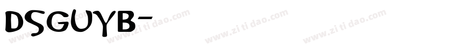 DSGuyB字体转换