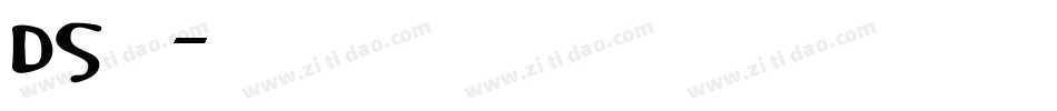 DS青空字体转换