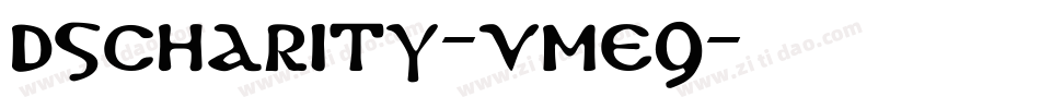 DsCharity-vme9字体转换