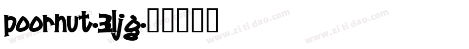 Poornut-3ljG字体转换