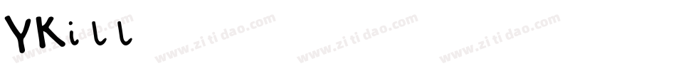 Y2Kill字体转换