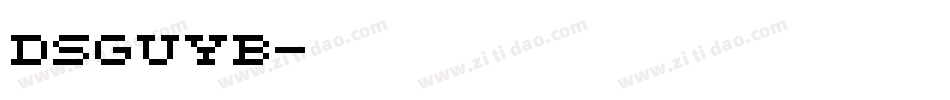 DSGuyB字体转换