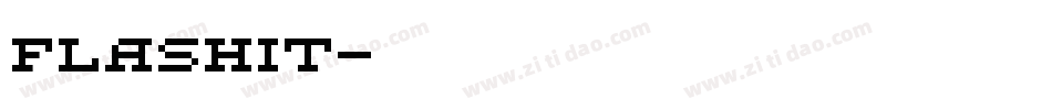 flashit字体转换