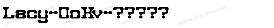 Lacy-0oXv字体转换