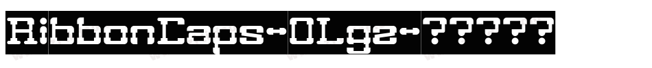 RibbonCaps-0Lgz字体转换