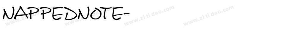 NappedNote字体转换
