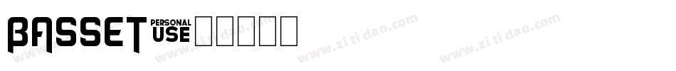 BASSET字体转换