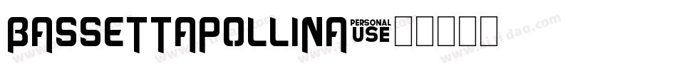 BassettaPollina字体转换