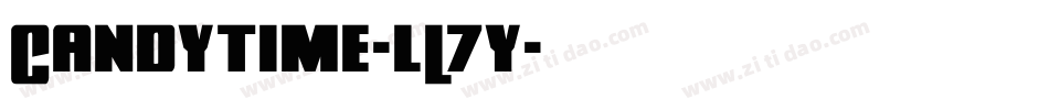 Candytime-lL7y字体转换