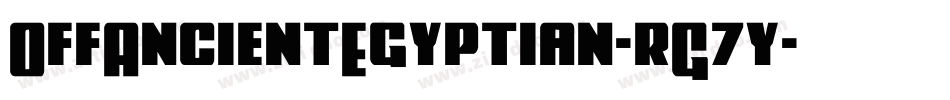 OffAncientEgyptian-rG7y字体转换