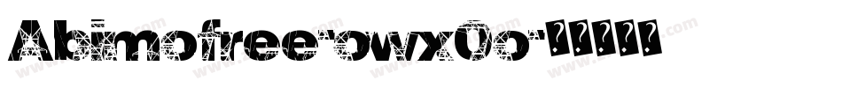 Abimofree-owx0o字体转换