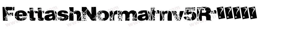 FettashNormal-nv5R字体转换