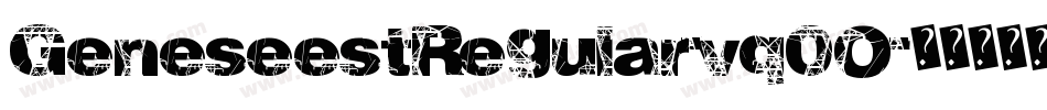 GeneseestRegular-vq0O字体转换 GeneseestRegular-vq0O字体转换