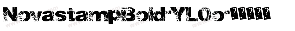 NovastampBold-YL0o字体转换 NovastampBold-YL0o字体转换